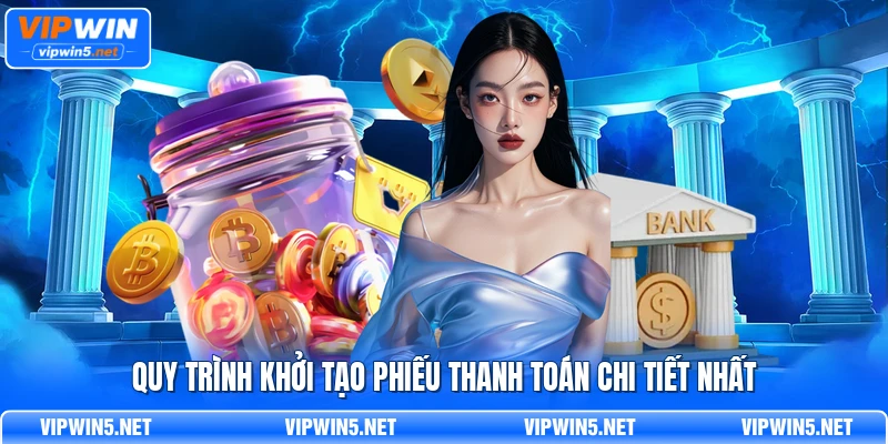 Quy trình khởi tạo phiếu thanh toán chi tiết nhất